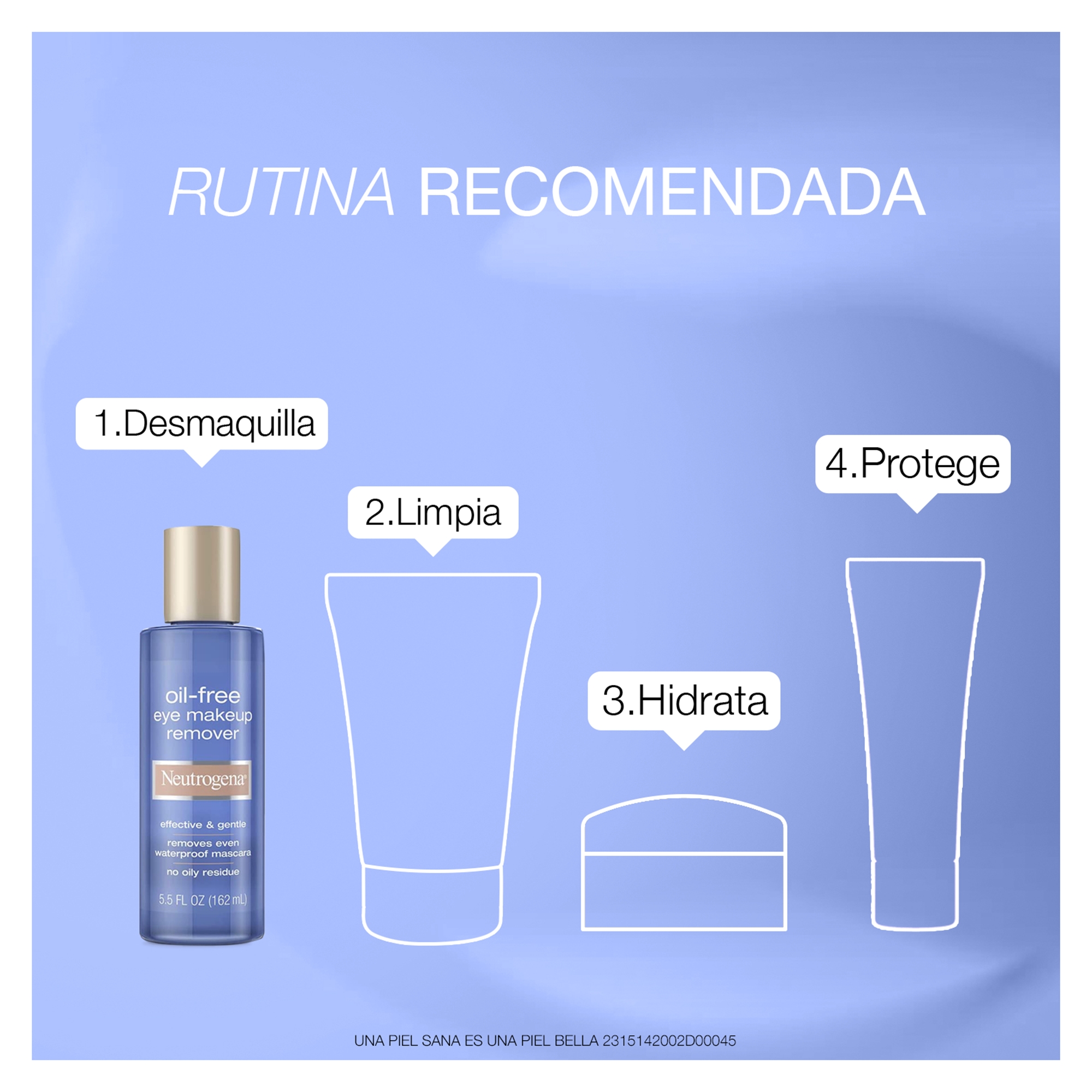 Neutrogena Oil Free Loción Desmaquillante De Ojos