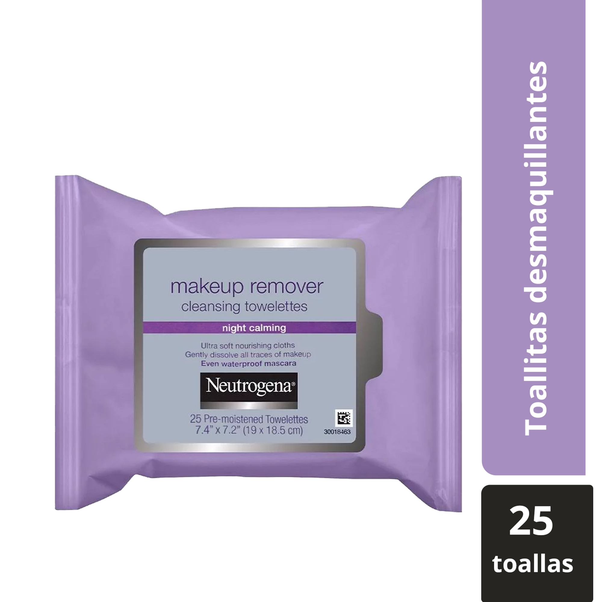 Toallitas Desmaquillantes NEUTROGENA Night Calming