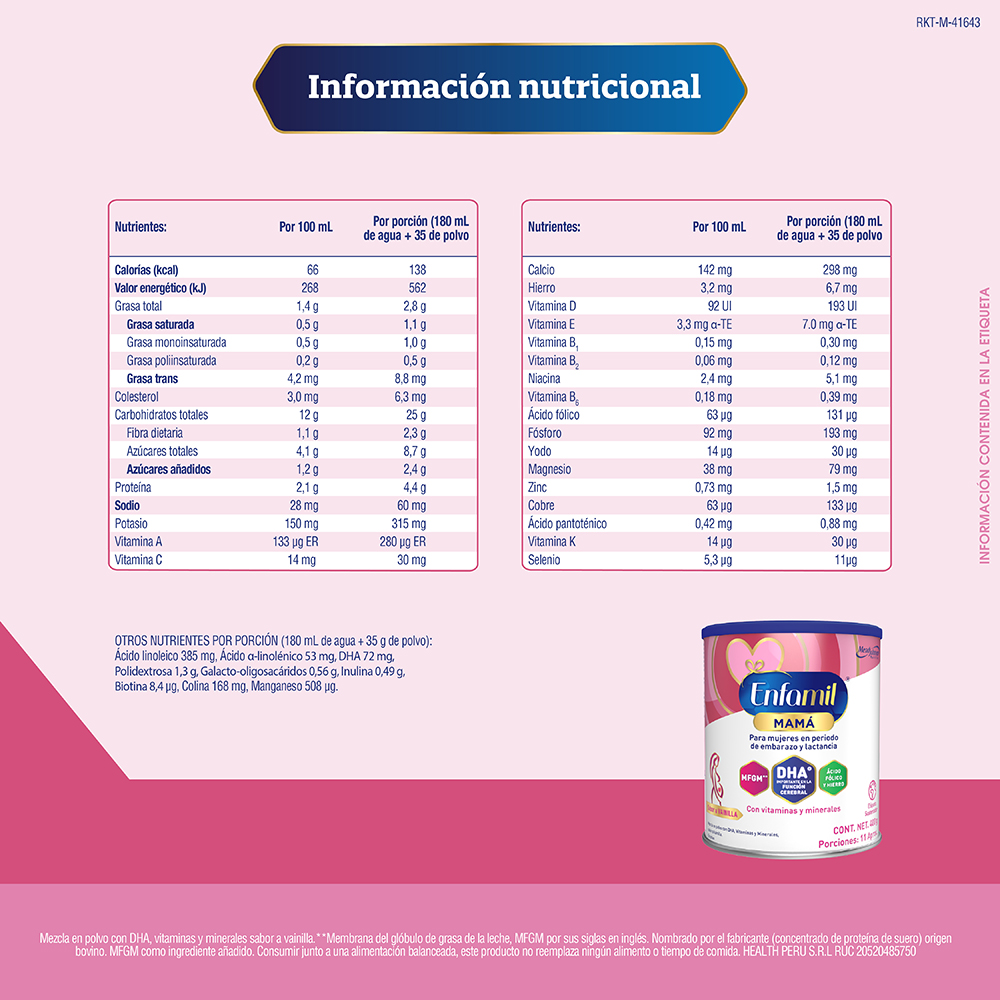 Enfamil Mamá para Mujeres Embarazadas