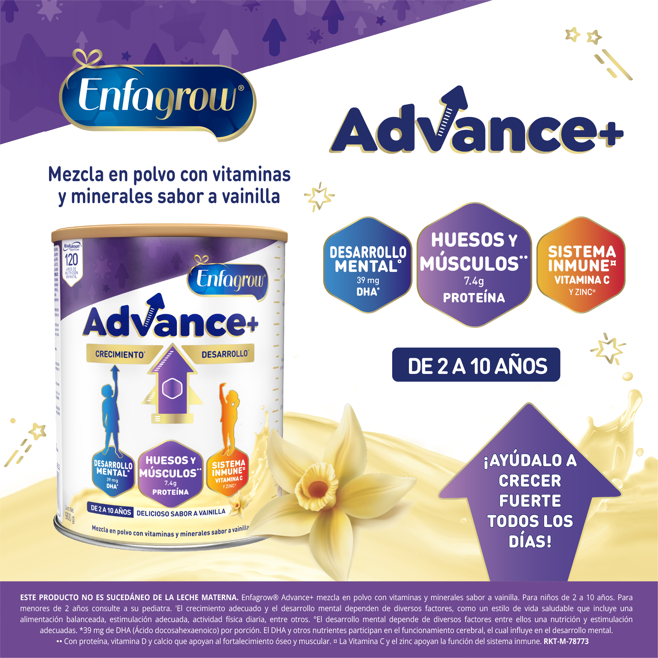 Enfagrow Advance+ Vainilla