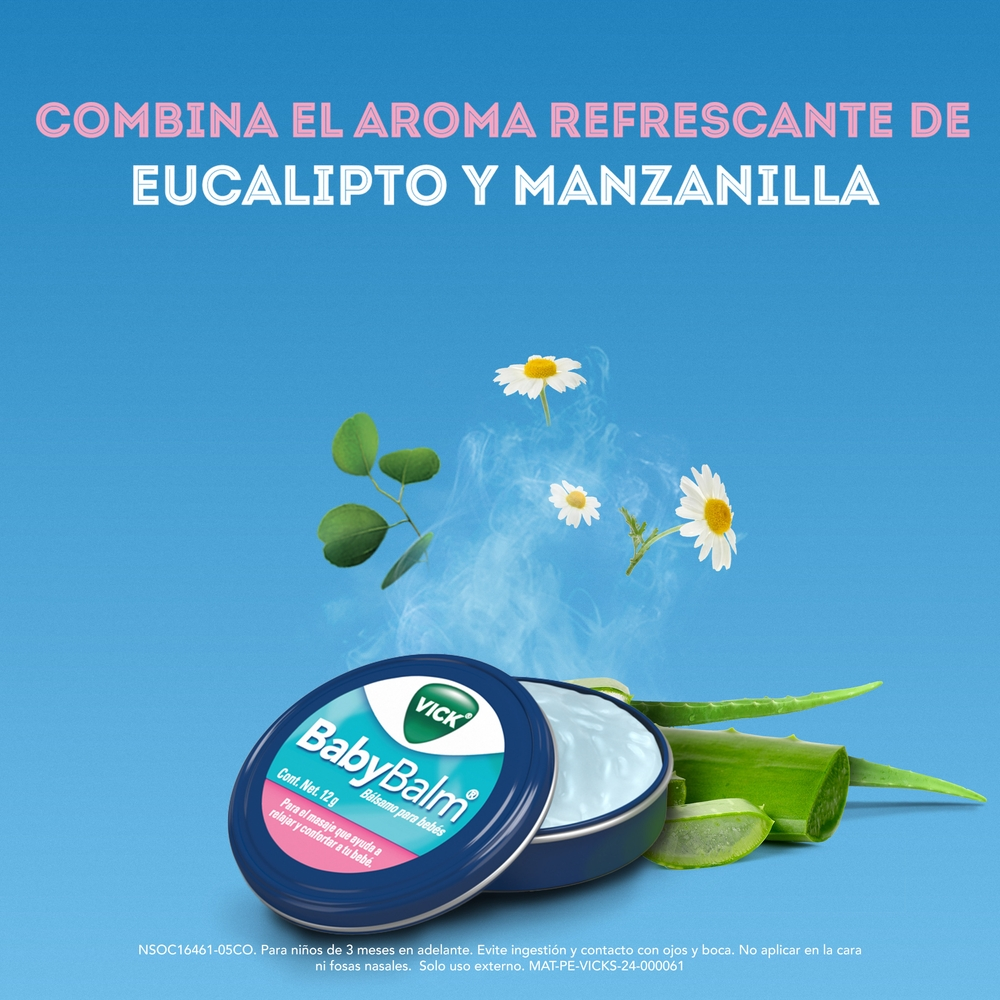 Vick BabyBalm Bálsamo para Bebés