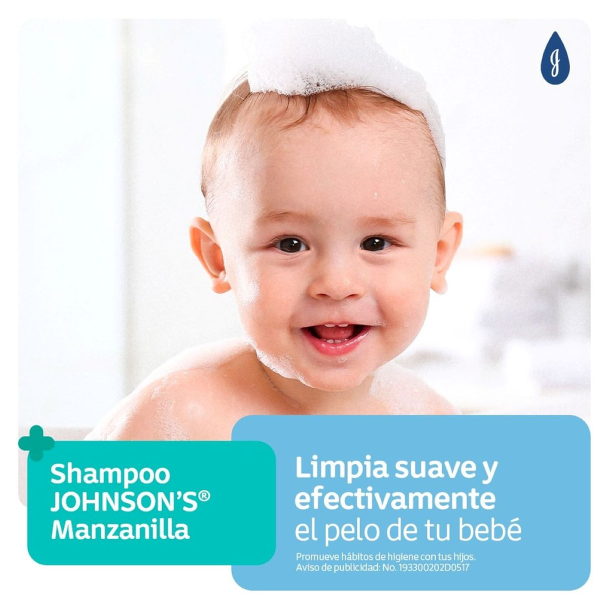 Shampoo Bebé Johnson'S Manzanilla