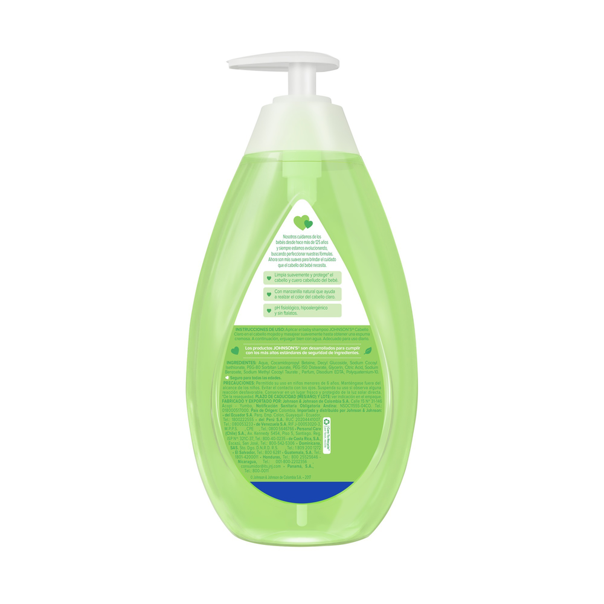 Shampoo Bebé Johnson'S Manzanilla