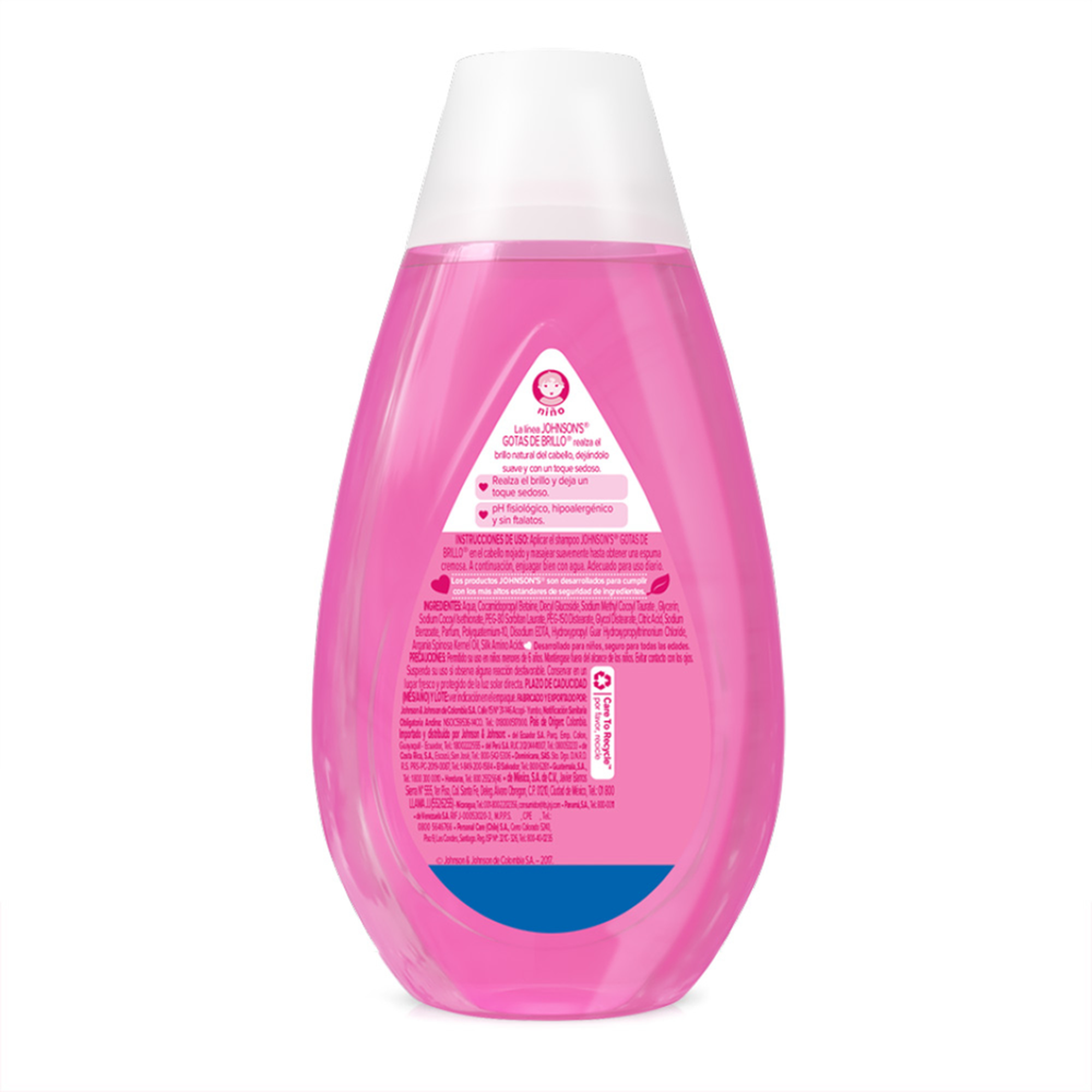 Shampoo Johnsons NF Gotas de Brillo