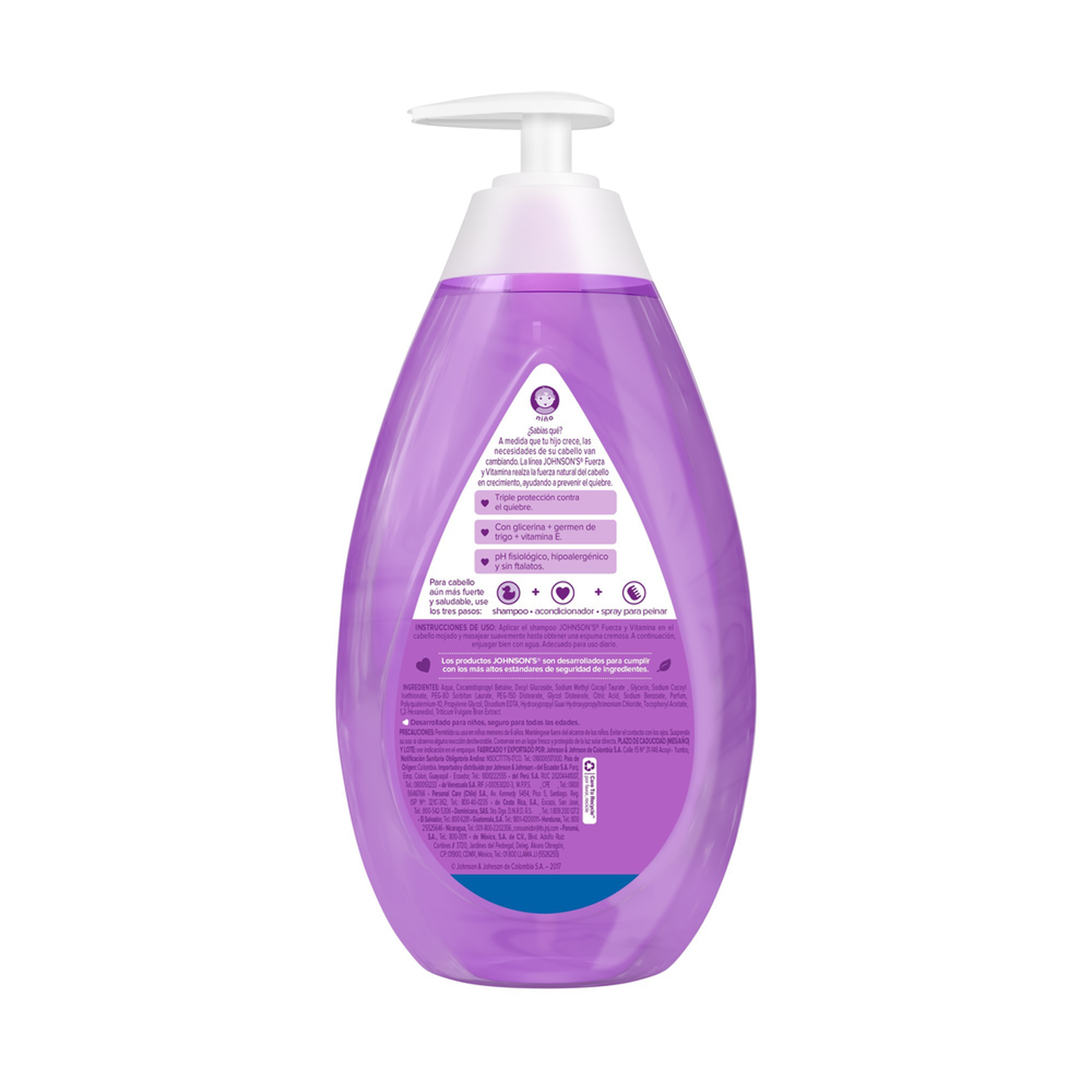 Shampoo Johnsons NF Fuerza y Vitaminas Shampoo Johnsons NF Fuerza y Vitaminas