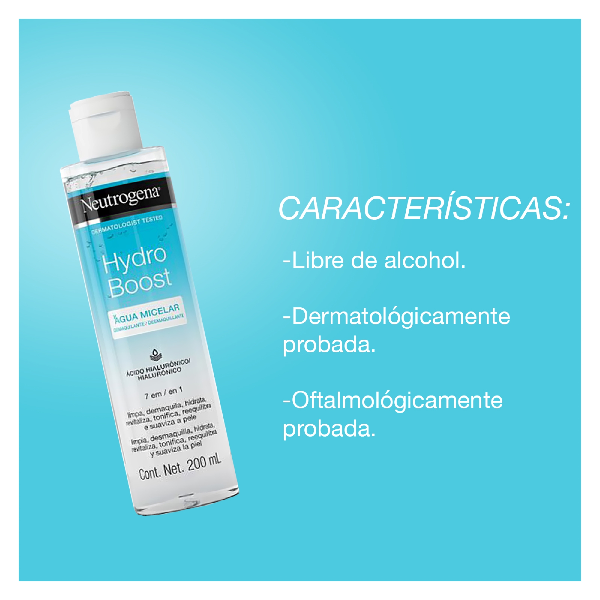 Agua Micelar Neutrogena Hydro Boost