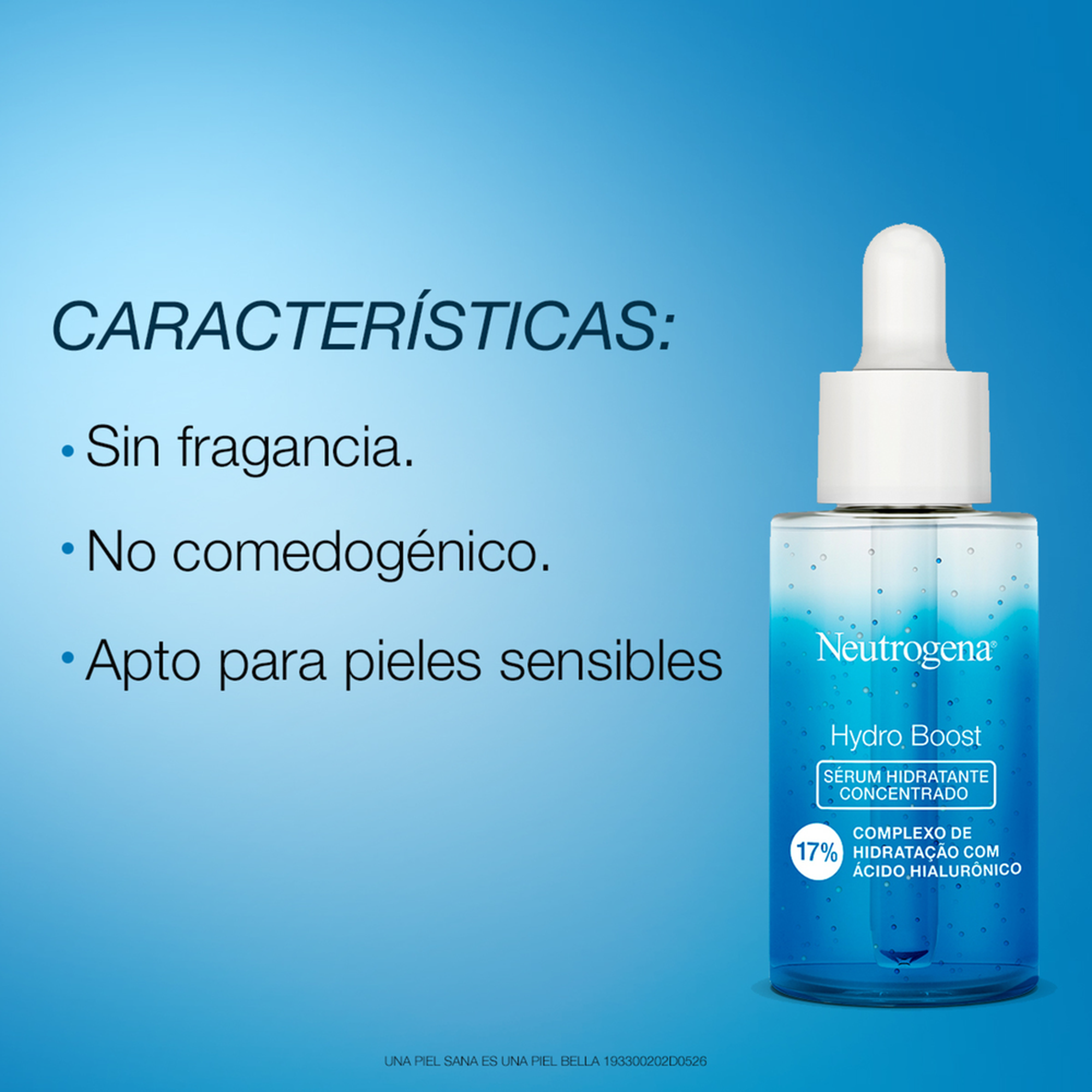 Serum Hidratante Concentrado Facial Neutrogena Hydro Boost® Ácido Hialurónico
