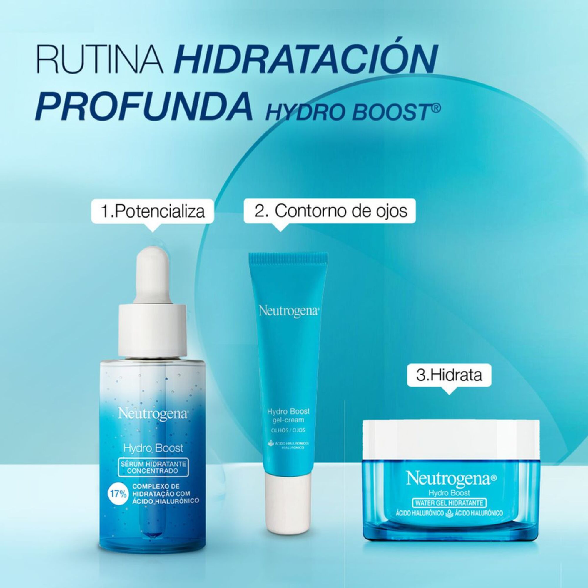 Gel Hidratante Facial Hydro Boost Neutrogena
