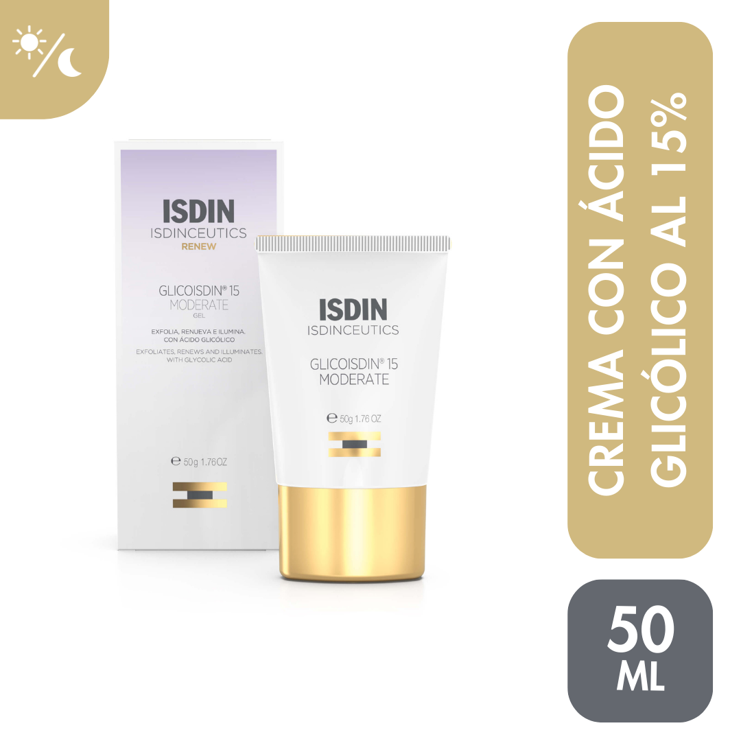 Gel Facial Isdin Glicoisdin 15 Moderate Efecto Peeling Tubo x50gr.