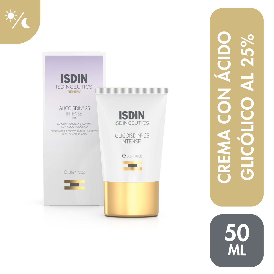 Gel Facial Isdin Glicoisdin 25 Intense Efecto Peeling Tubo x50gr.