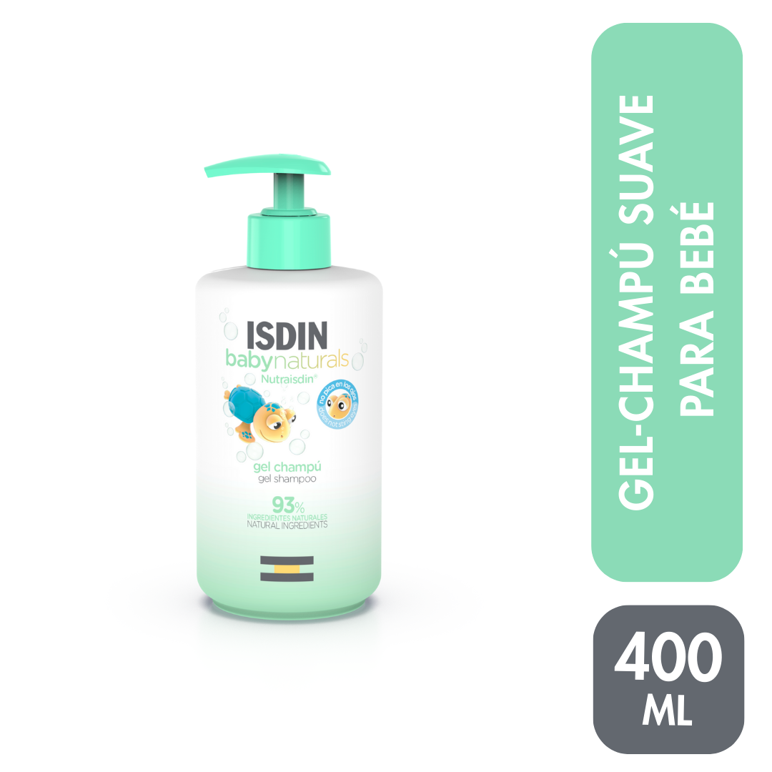 Baby Naturals Isdin Gel Shampoo Frasco x400ml.