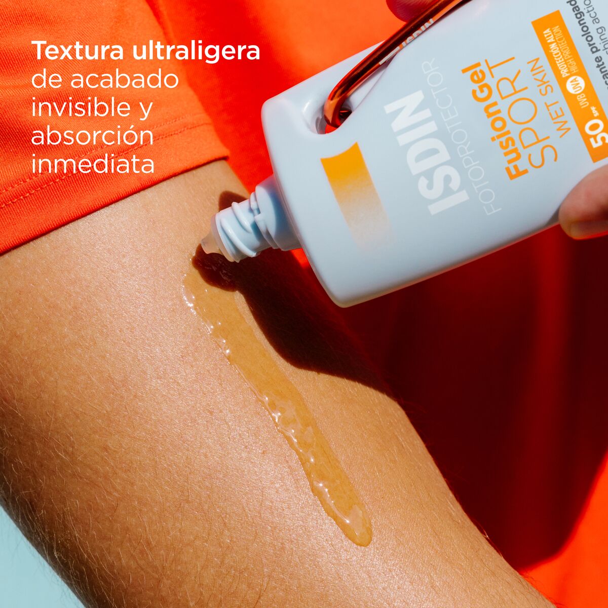 Fotoprotector Isdin Fusion Gel Sport Spf50 Frasco x100ml.