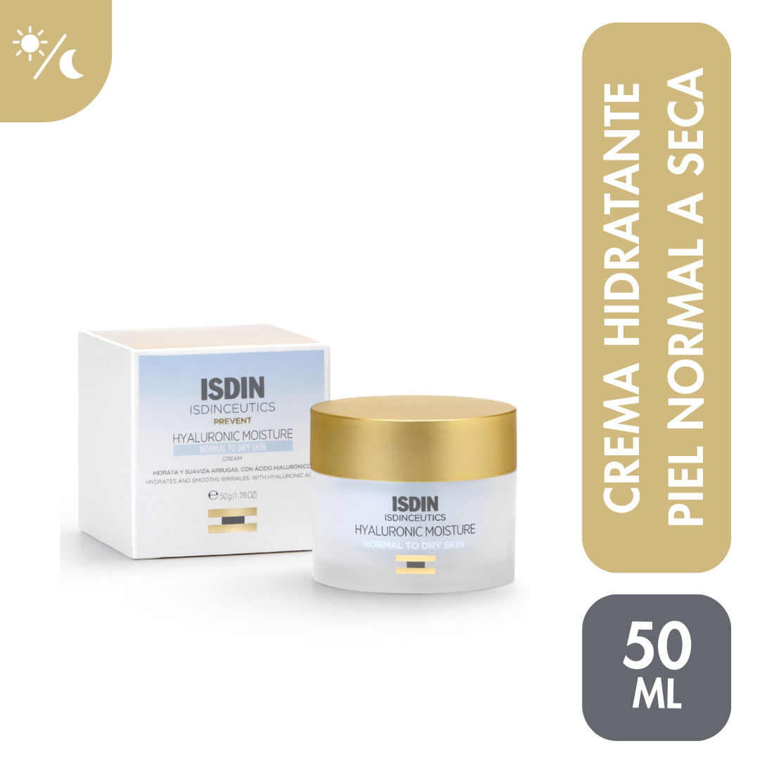 Crema Isdinceutics Hyaluronic Moisture Normal Pote x50gr.