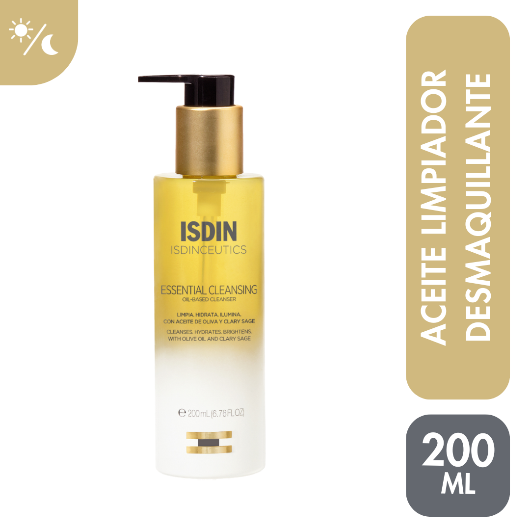 Limpiador Facial Isdinceutics Essential Cleansing Frasco x200ml. Limpiador Facial Isdinceutics Essential Cleansing Frasco x200ml.