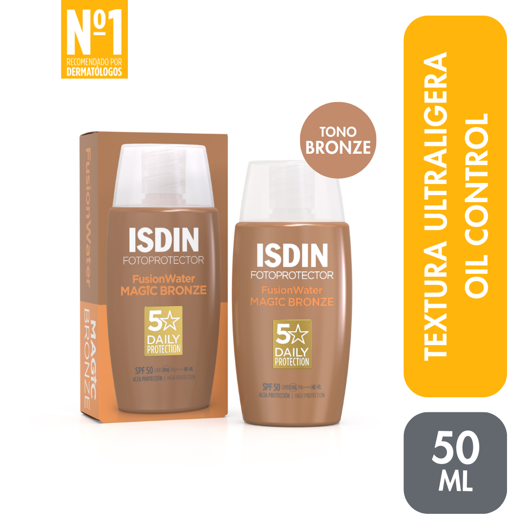 Fotoprotector Fusion Water Magic Bronze SPF 50 Fotoprotector Fusion Water Magic Bronze SPF 50