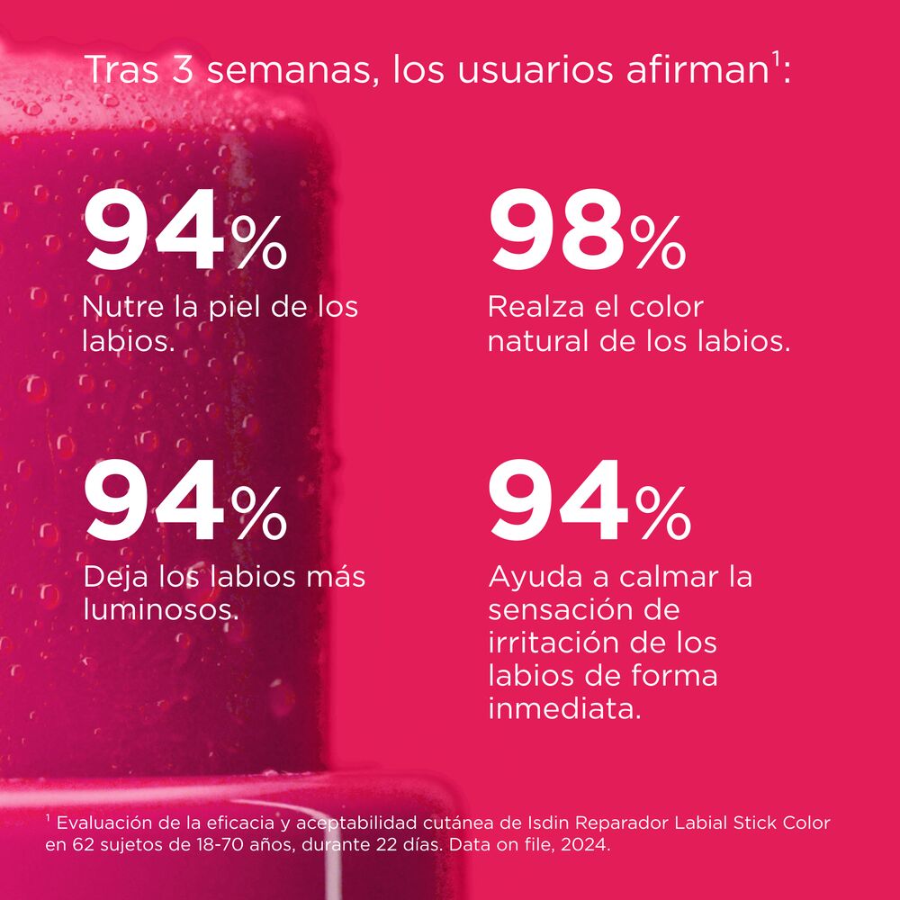 Isdin Reparador Labial Color Rosa