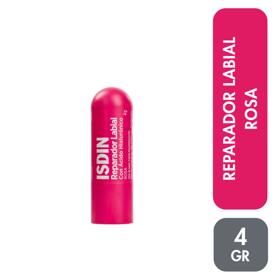 Isdin Reparador Labial Color Rosa