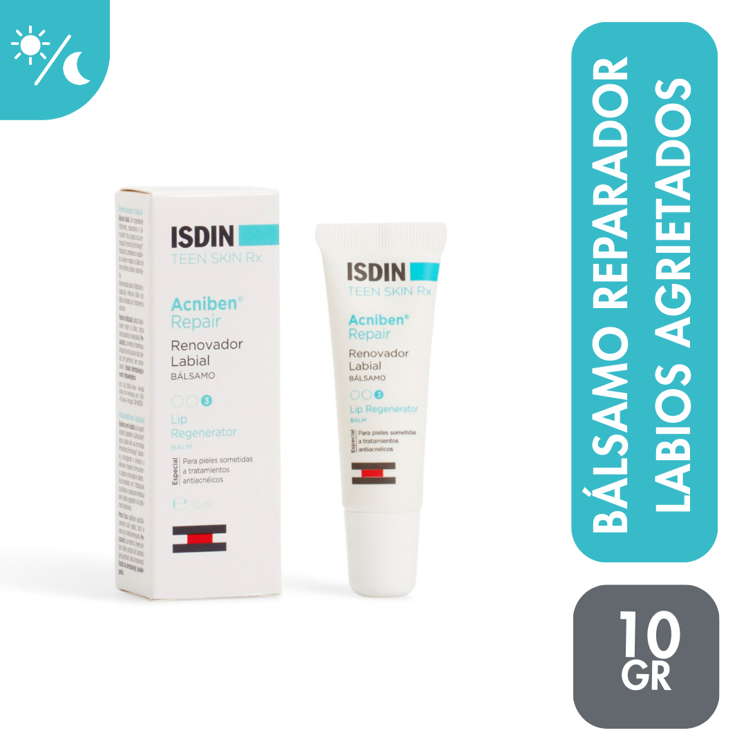 Acniben Repair Ungüento Renovador Labial Isdin Tubo x10ml.
