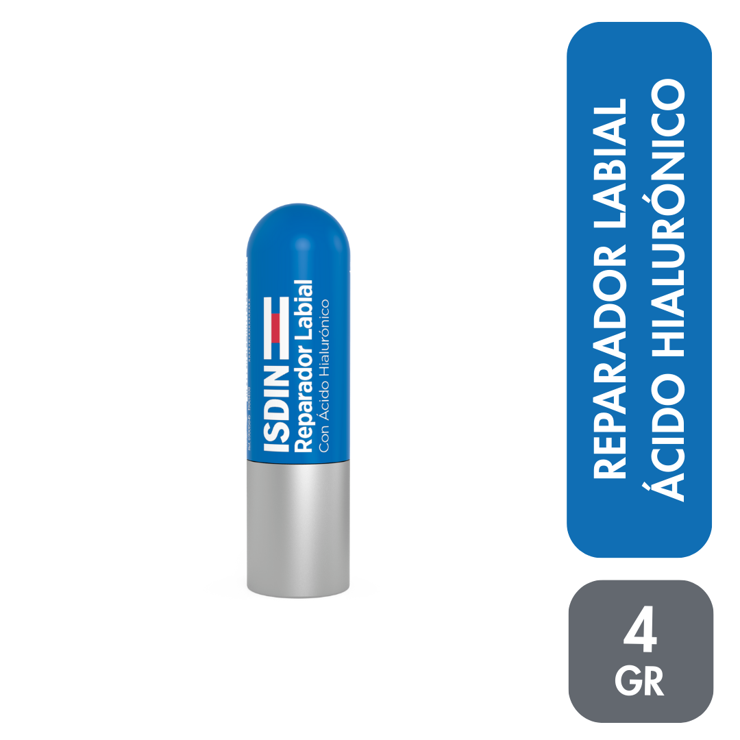 Reparador Labial Isdin Stick con Ácido Hialurónico