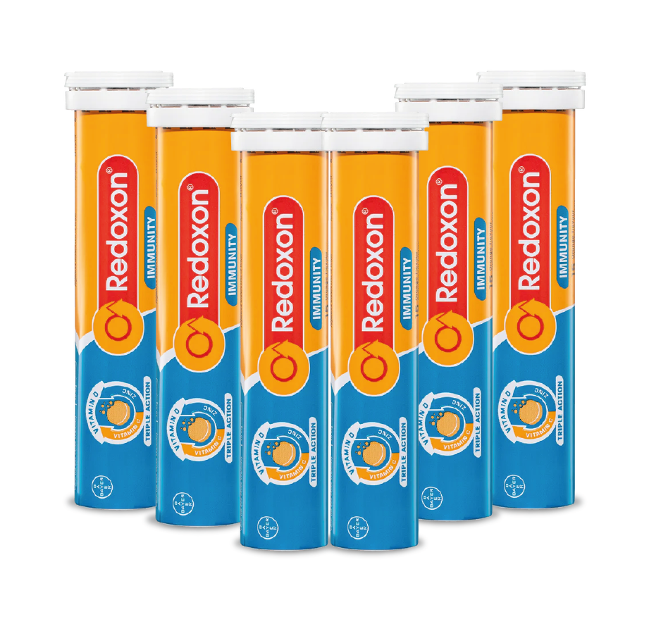 Promo pack: 06 Redoxon total naranja tubo x10 und.