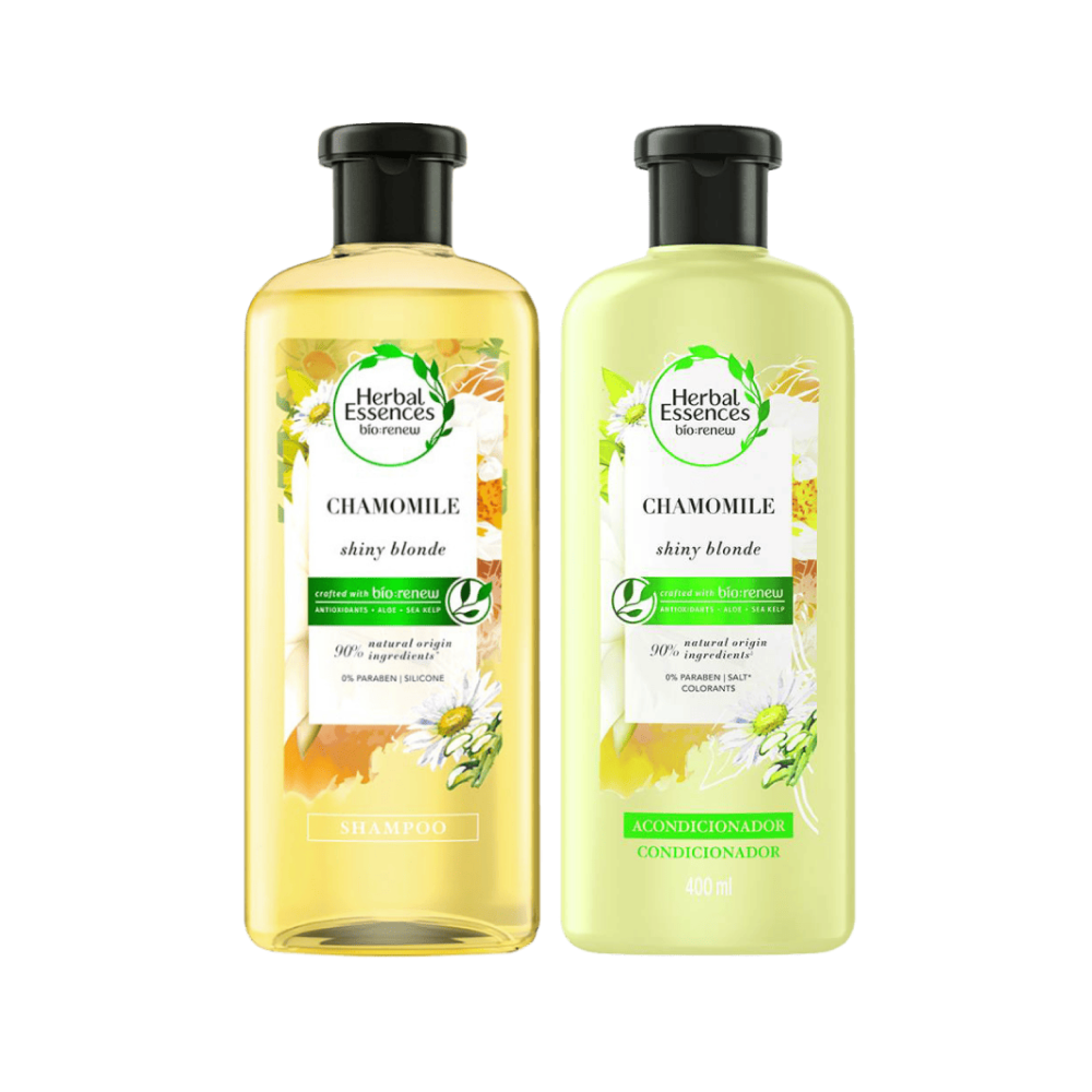 Pack Herbal Essences Chamomile: Shampoo 400ml + Acondicionador 400ml