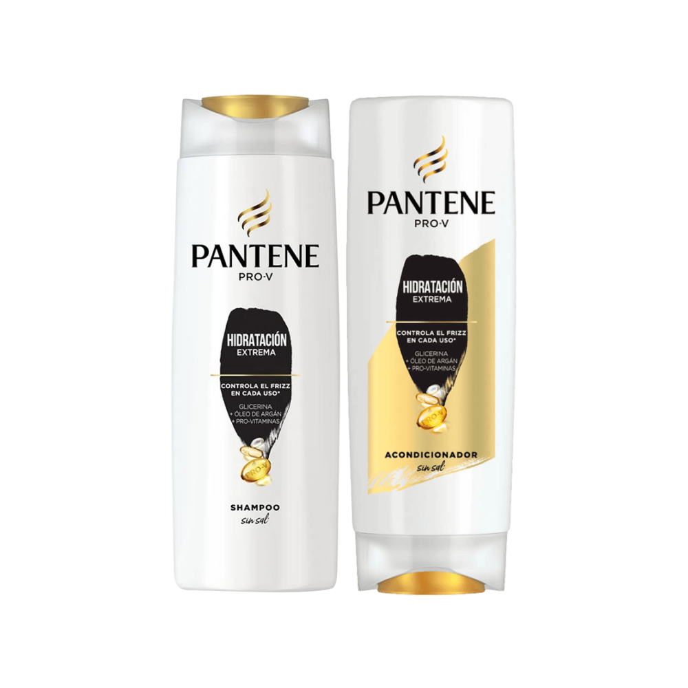 Pack Pantene Hidratación Extrema: Shampoo 400ml + Acondicionador 400ml