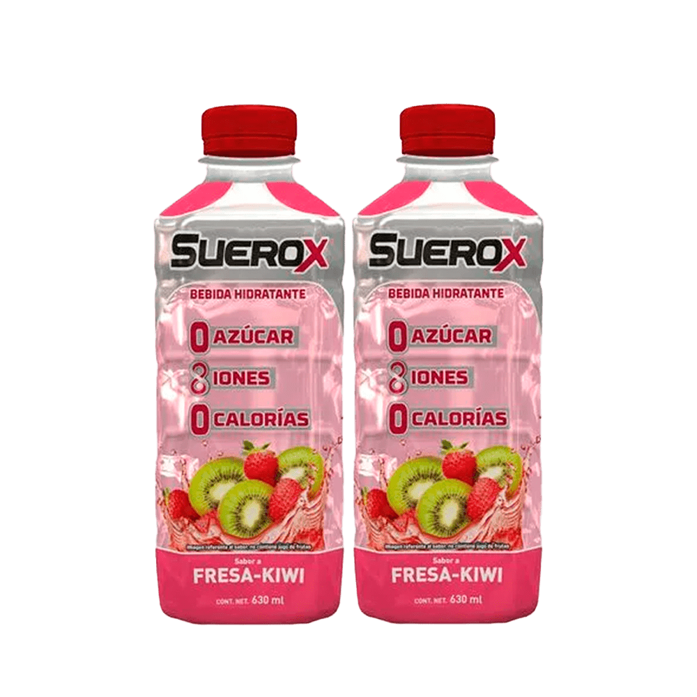 Twopack Suerox Fresa-Kiwi Solución Oral Frasco x 630 ml.