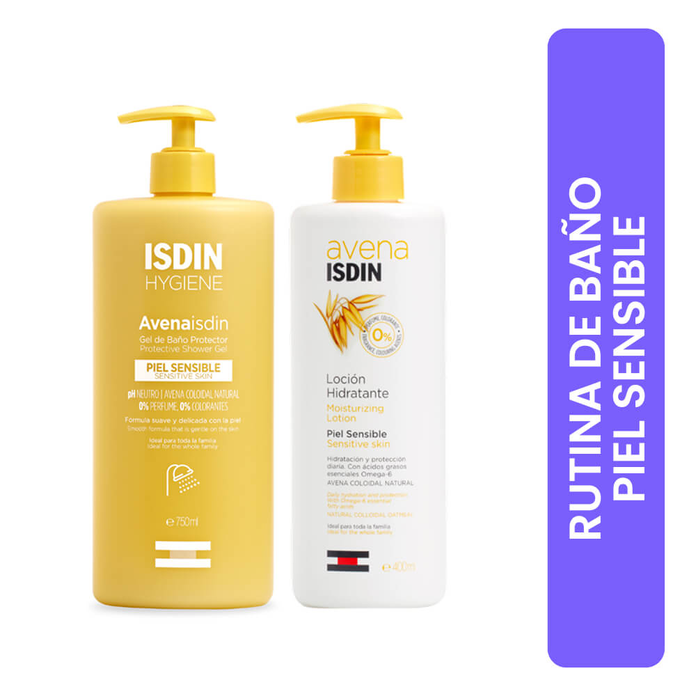 Pack Isdin Avena Gel Baño + Loción Hidratante