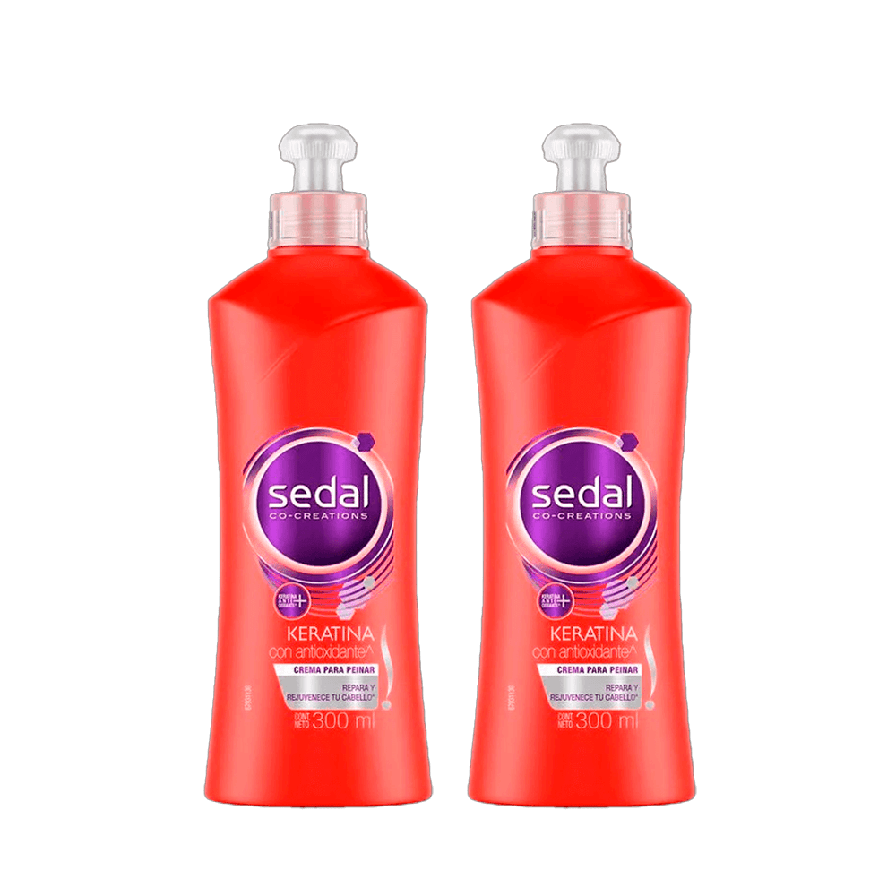 Twopack Sedal Cr Peinar Keratina 300ml
