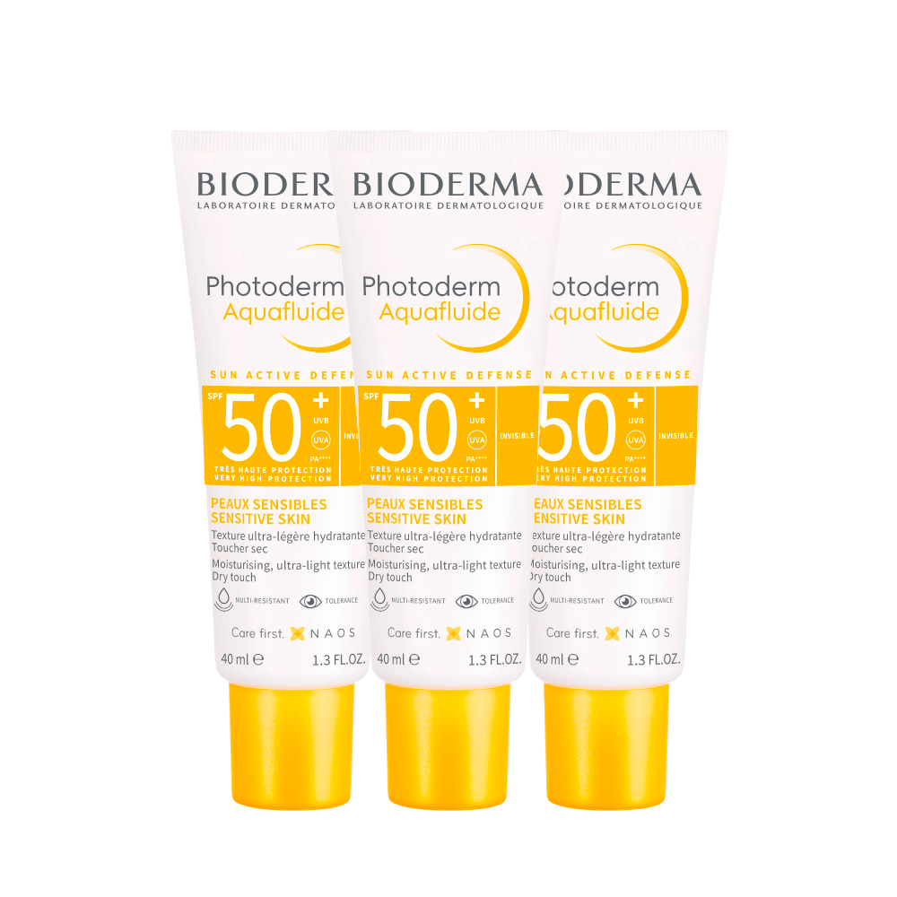 Tripack Photoderm Aquafluide Neutre Tubo 40ml