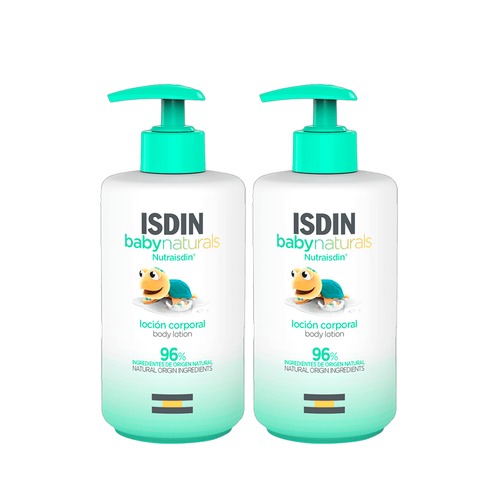 Twopack Baby Naturals Isdin Loción Corporal 400ml