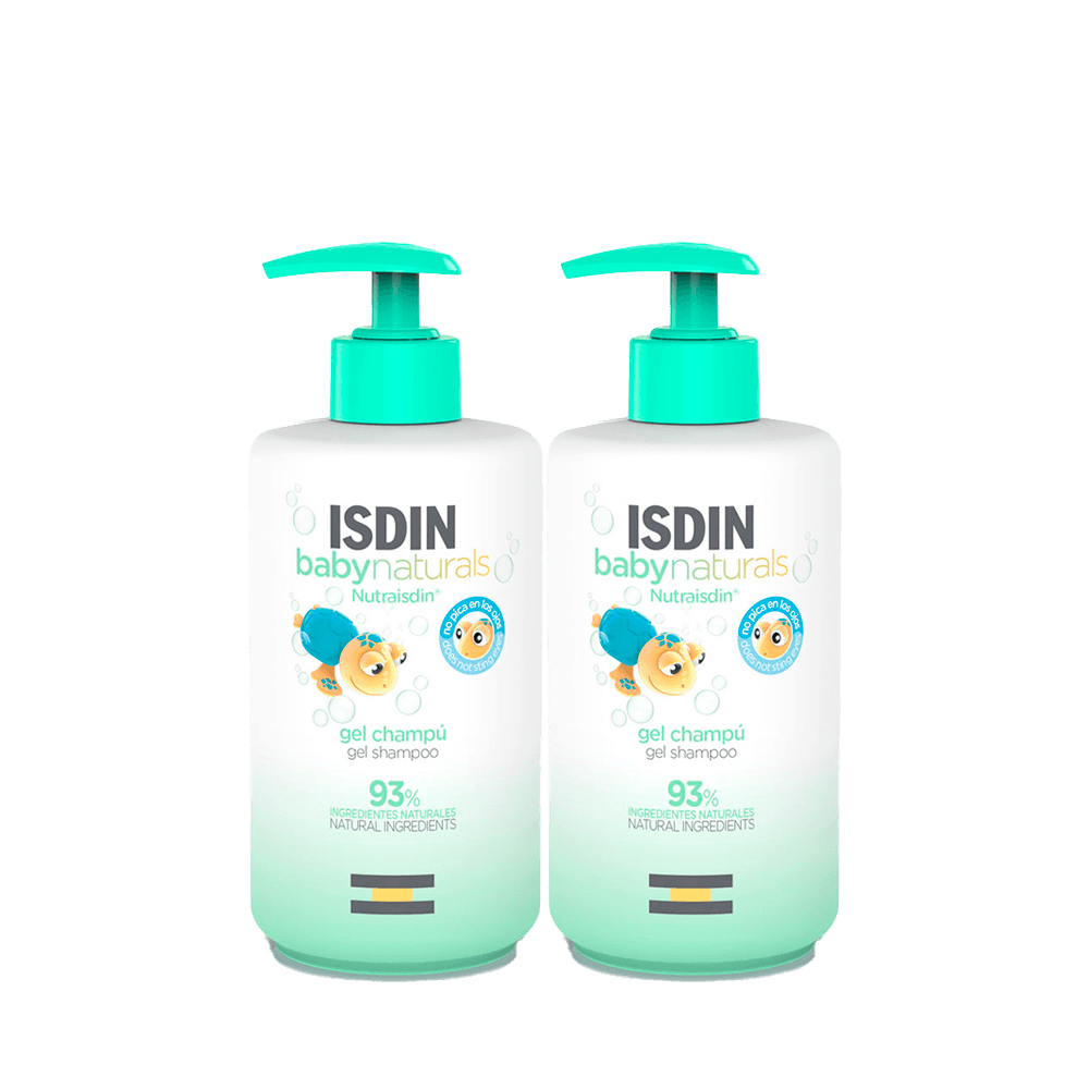 Twopack Baby Naturals Isdin Gel Shampoo 400ml