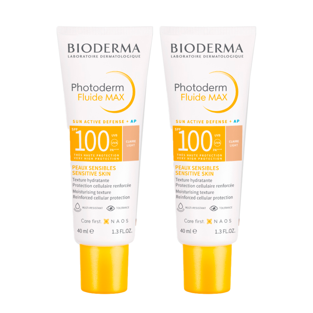 Twopack Photoderm Max Fluide SPF100 Claire Tubo 40ml