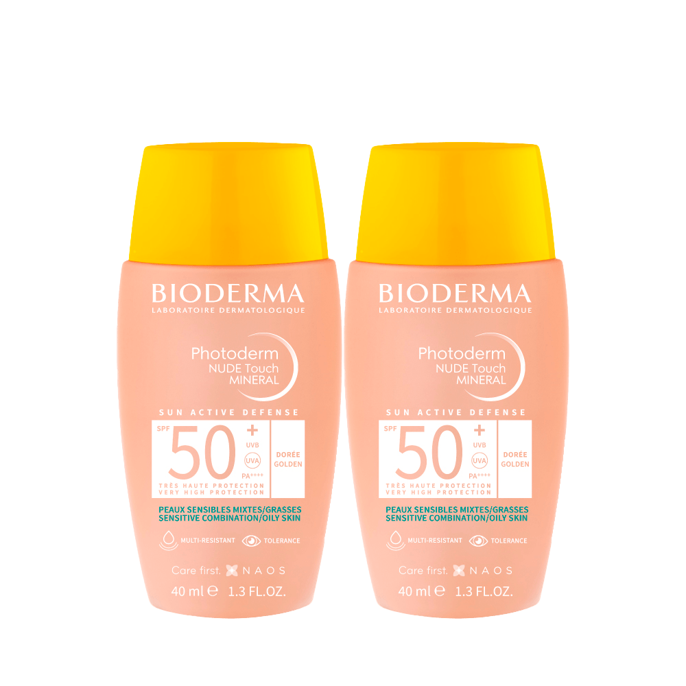 Twopack Photoderm Nude Touch SPF50 Doree Tubo 40ml Twopack Photoderm Nude Touch SPF50 Doree Tubo 40ml