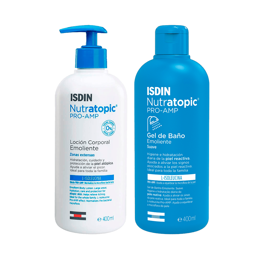 Pack Nutratopic: Loción Emoliente + Gel de Baño