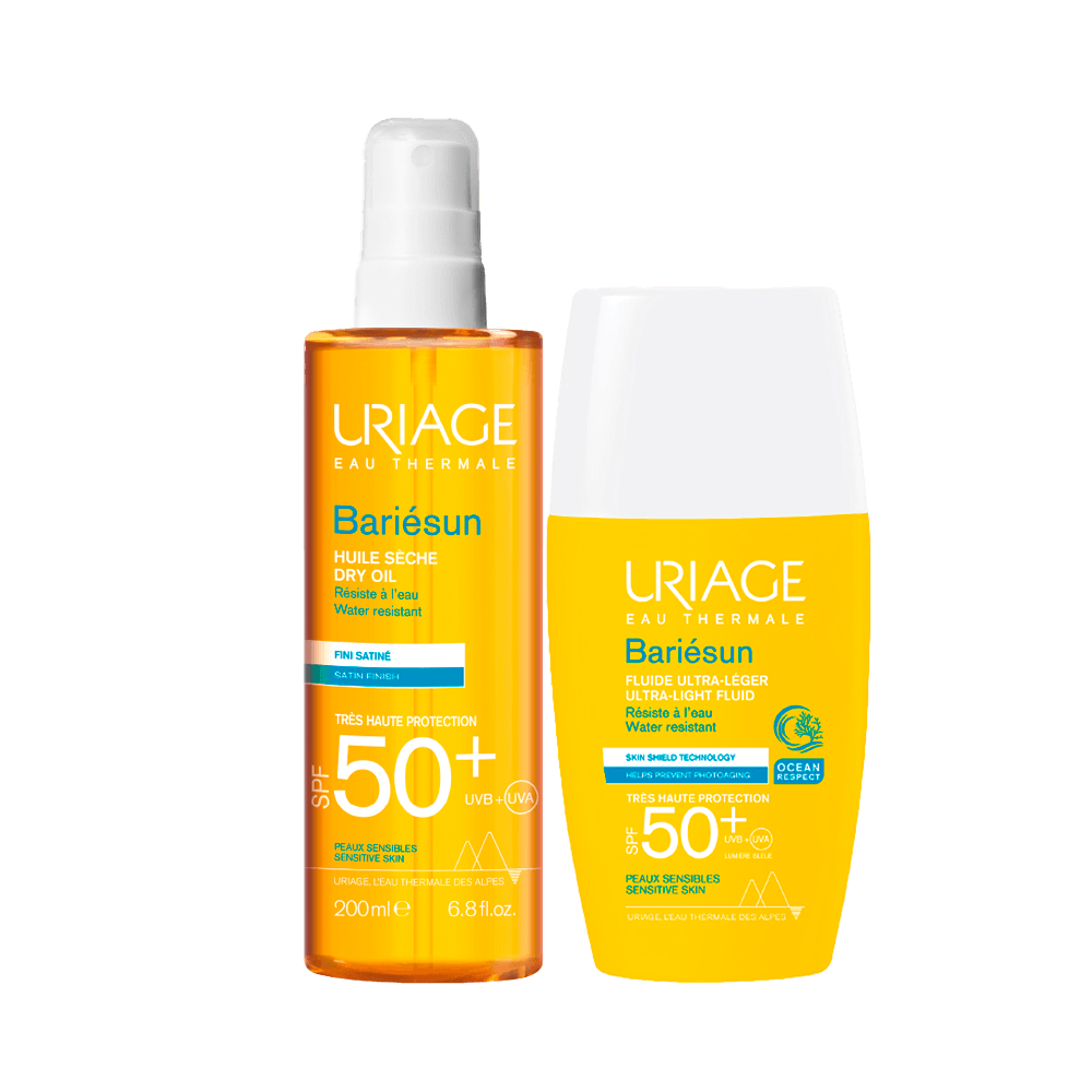 Pack Uriage Bariésun Aceite + Fluido Ultra Ligero SFP50