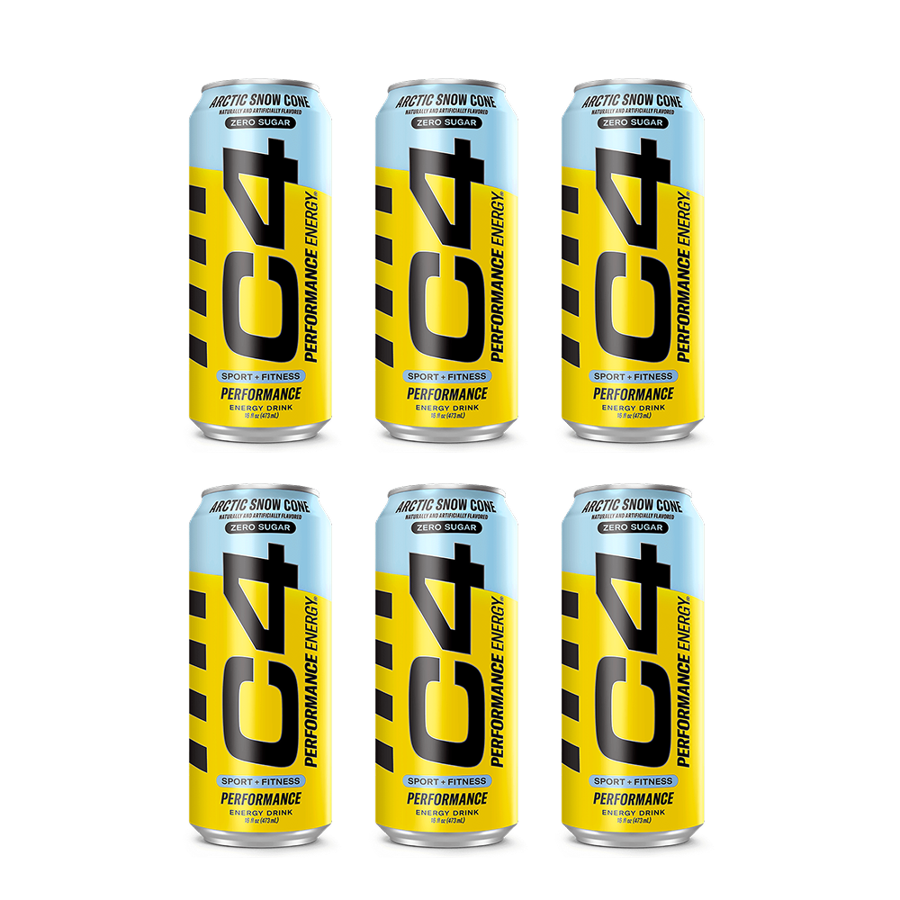 Sixpack C4 Energy Arctic Snow Cone Lab Nutrition 473ml
