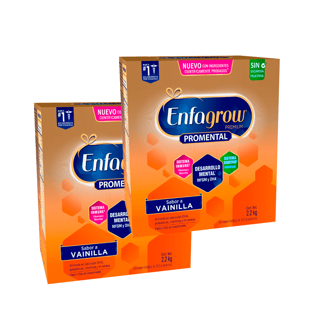 Twopack Enfagrow Vainilla Premium Promental 2.2kg Twopack Enfagrow Vainilla Premium Promental 2.2kg