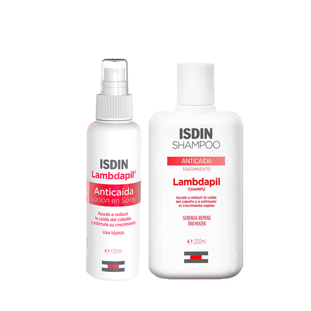 Pack Isdin Lambdapil Loción + Shampoo