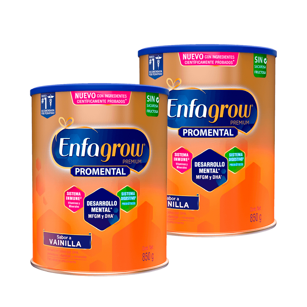 Twopack Enfagrow Premium Promental Etapa 3 Vainilla 850gr