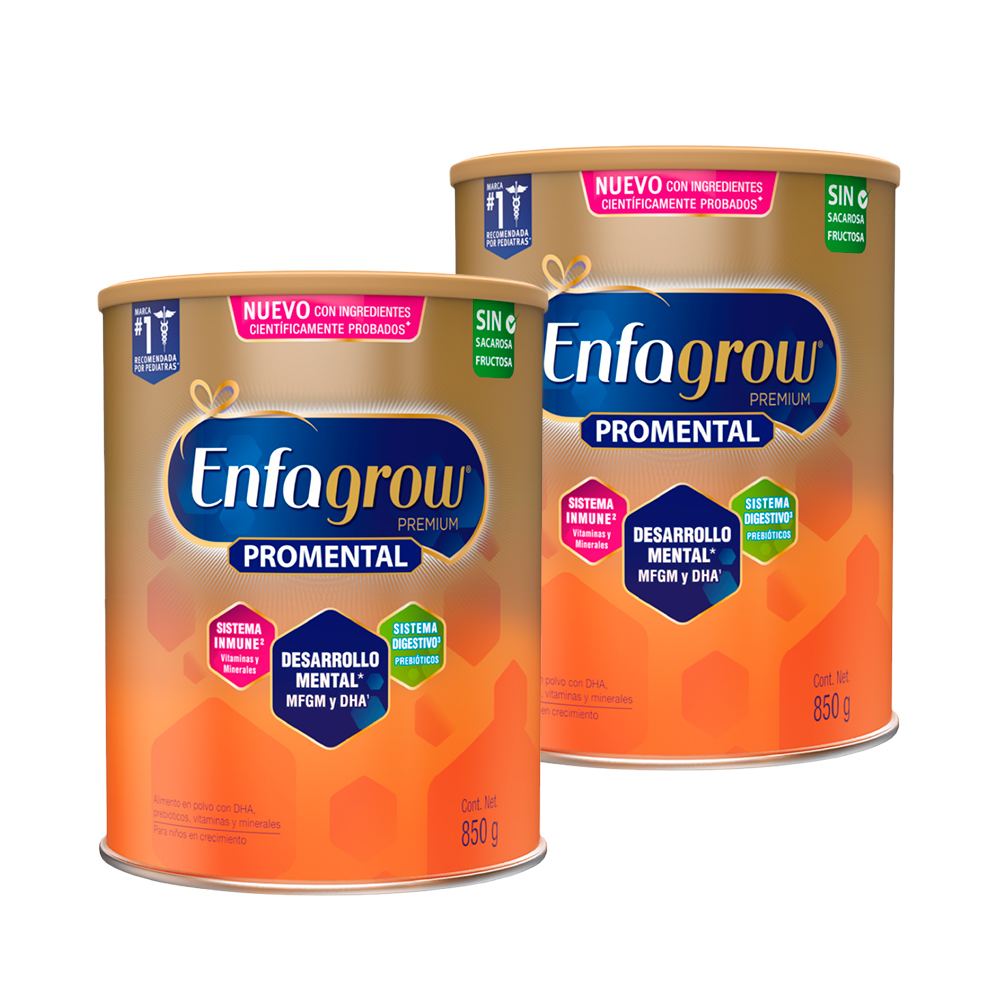 Twopack Enfagrow Premium Promental Etapa 3 Natural 850gr