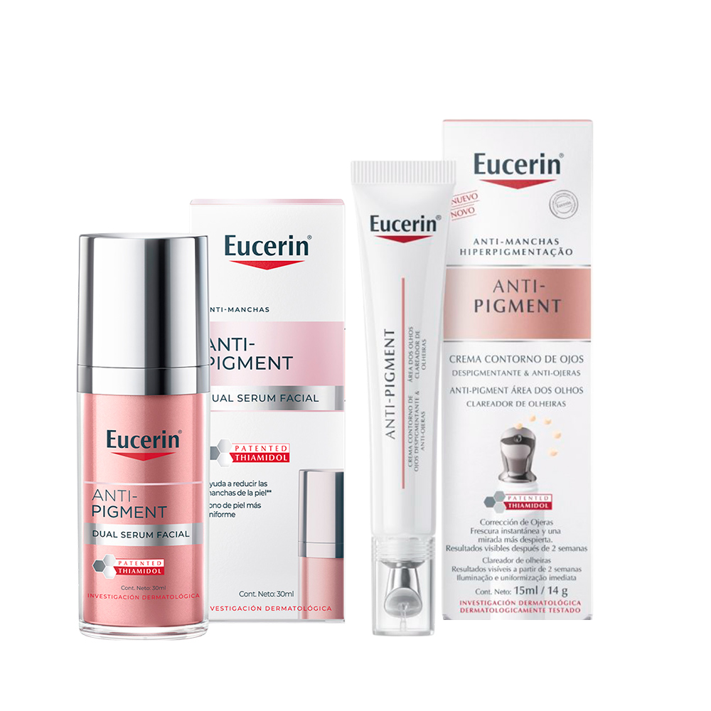 Pack Eucerin Rutina Antimanchas Serum + Contorno de Ojos