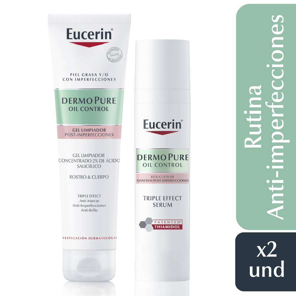 Pack Anti Imperfecciones Triple Effect (Gel Concentrado + Serum) Pack Anti Imperfecciones Triple Effect (Gel Concentrado + Serum)