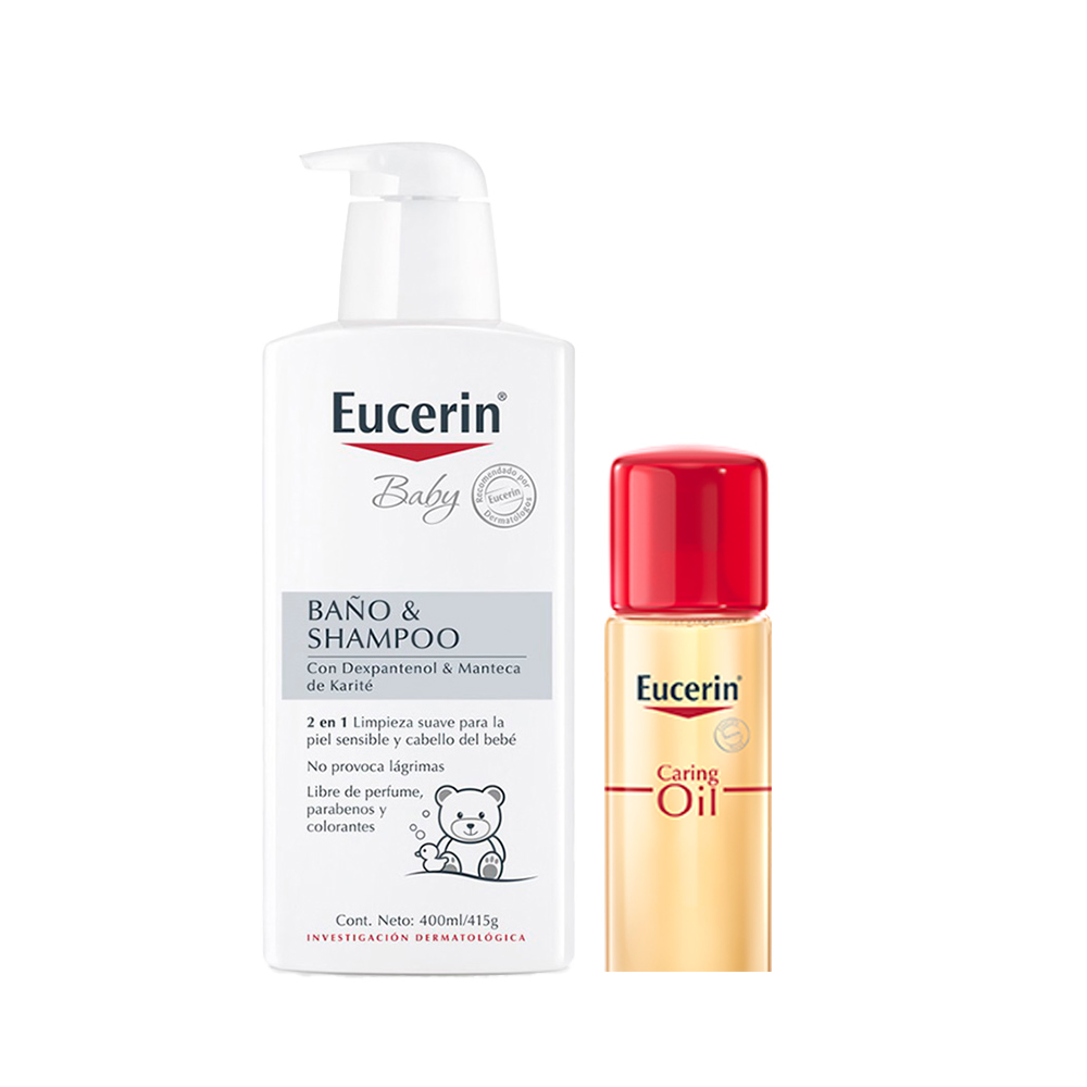 Pack Eucerin Baby Shampoo 400ml + PH5 Antiestrias Eucerin