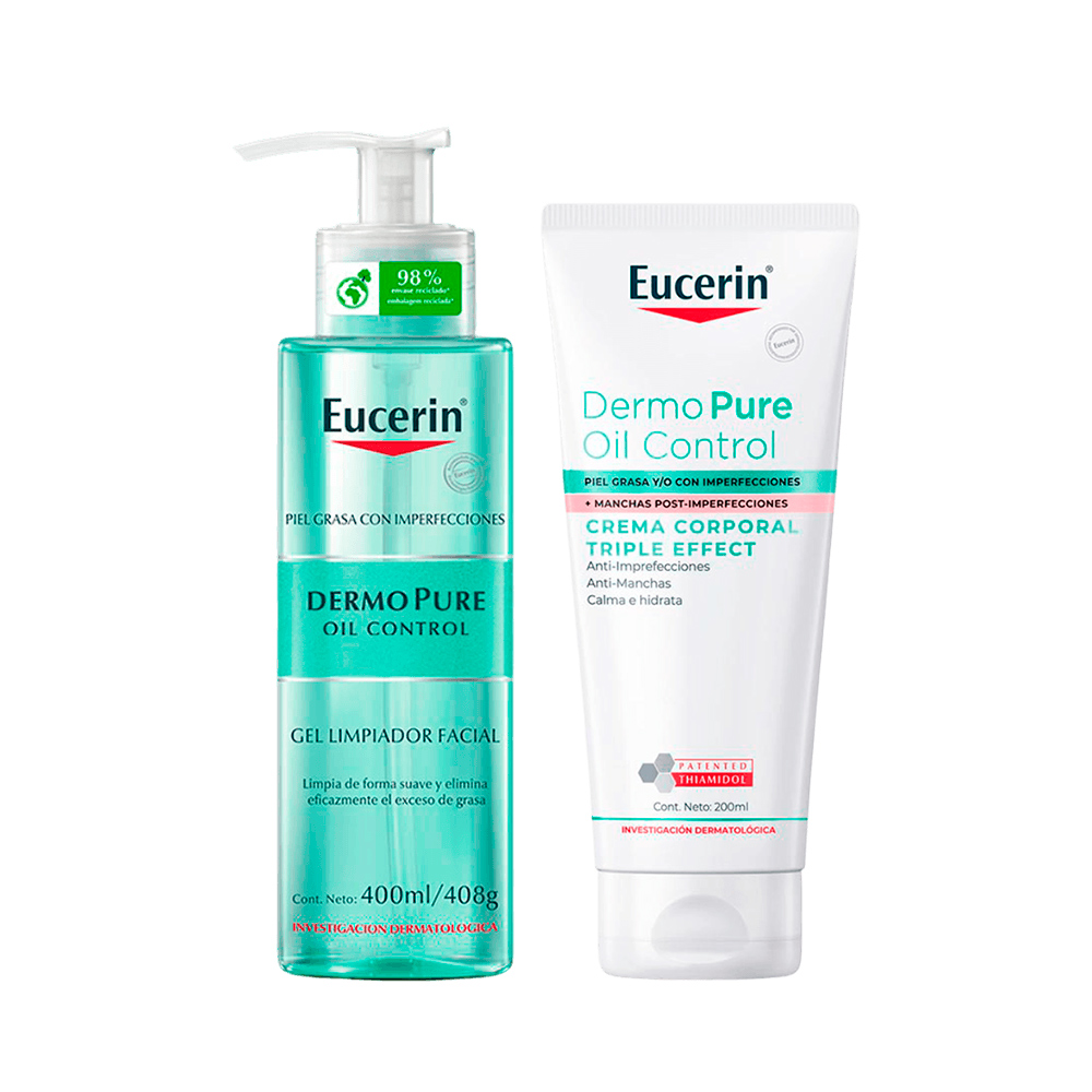 Pack Eucerin Anti Imperfecciones Triple Effect Gel Concentrado + Crema