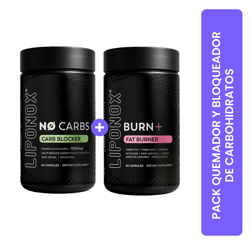 Pack Liponox Carb Blocker + Fat Burner