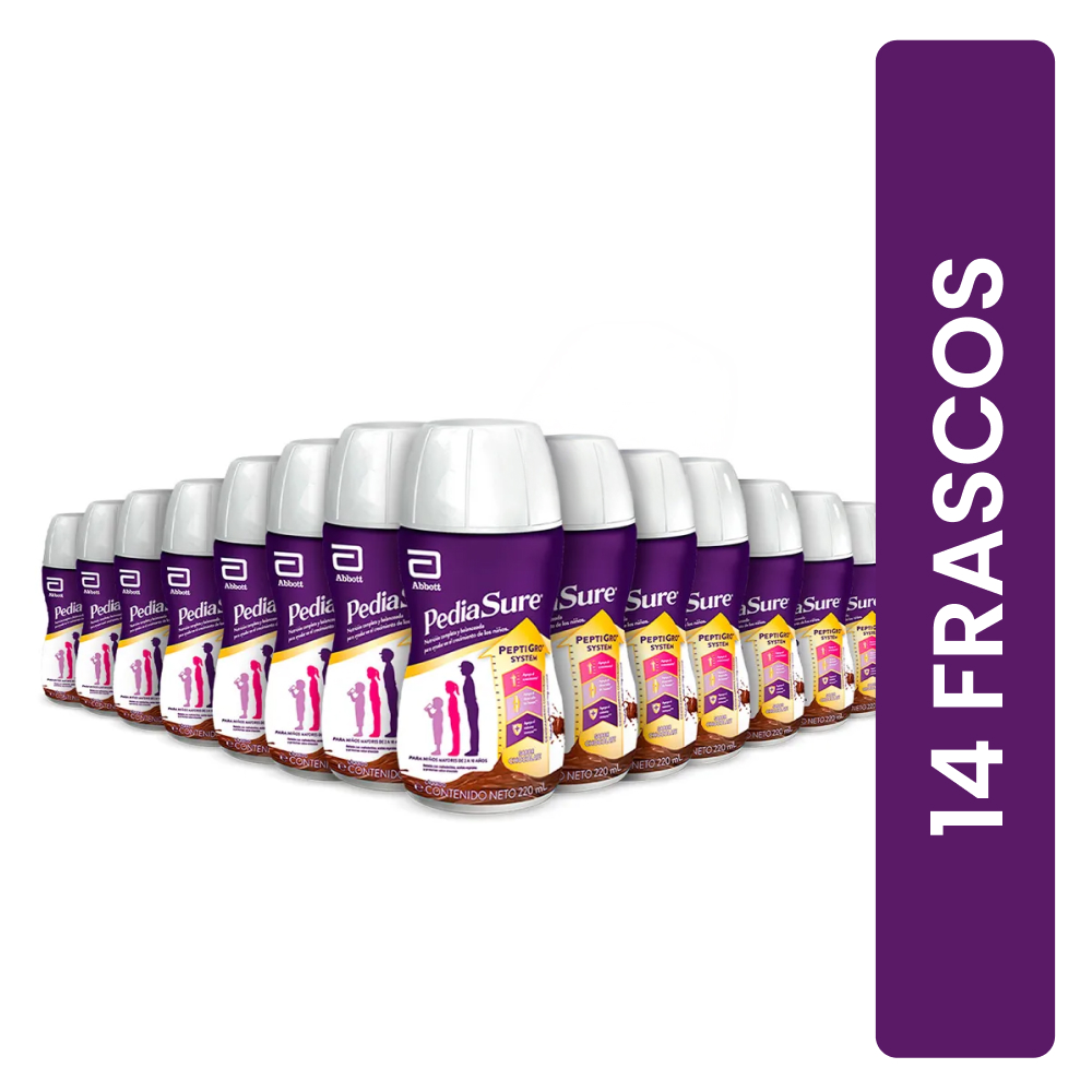 Pack 14 Pediasure Líquido Chocolate 220ml
