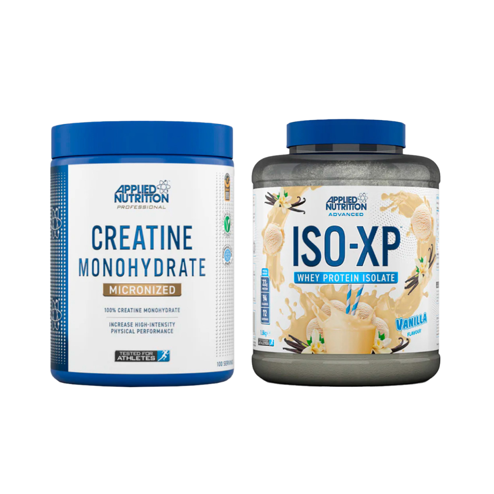 Pack Applied Nutrition: Iso-XP Vainilla + Creatina Monohydrate 500gr