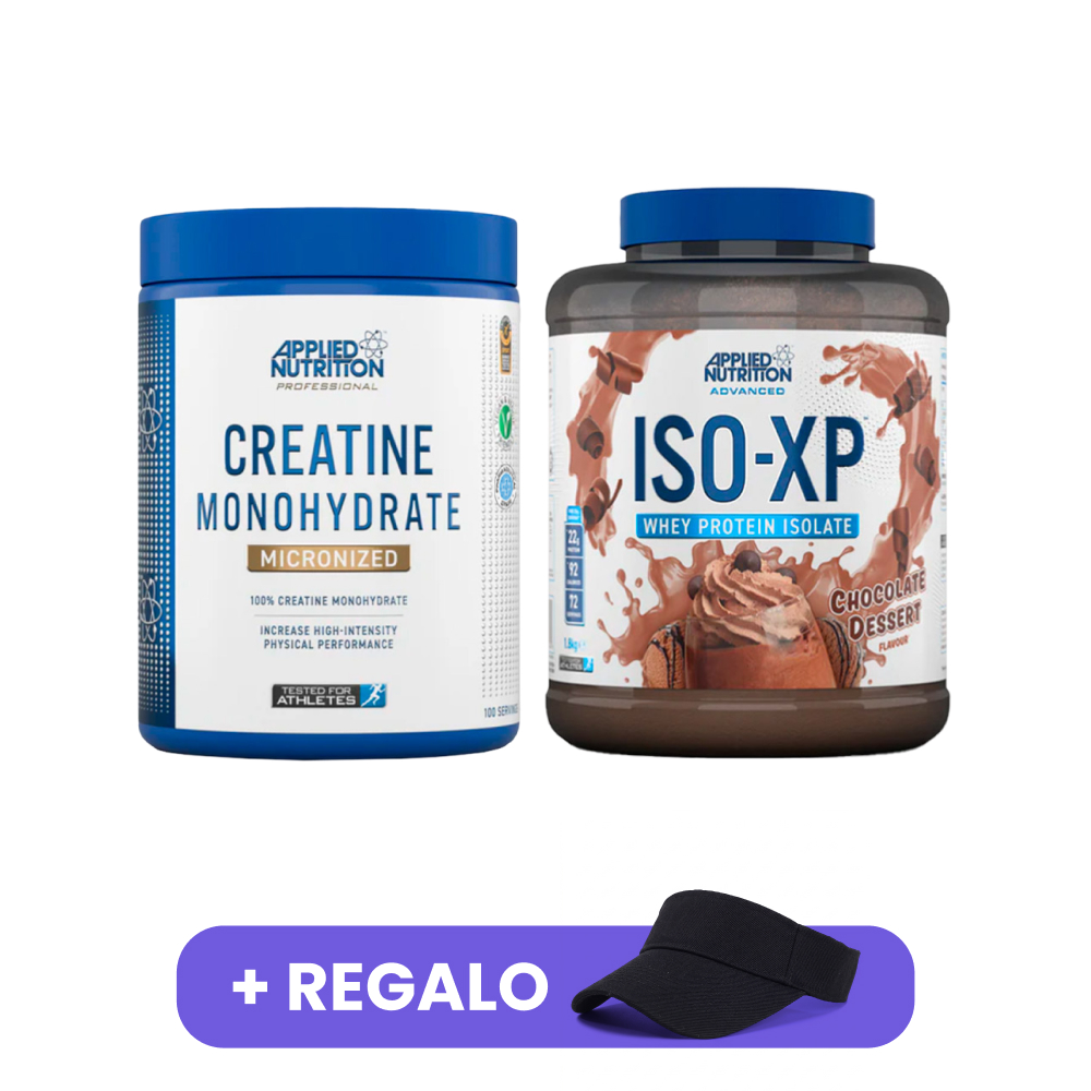 Pack Applied Nutrition: Iso-XP Chocolate Dessert + Creatina Monohydrate 500gr