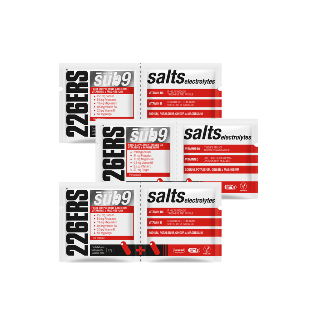 Pack 03 Pastilla De Sal Sub 9 Duplos Cápsulas Sachet x2